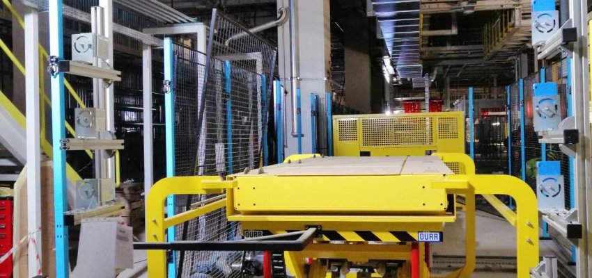 Boyahane Transfer Ekipmanları Kurulumu